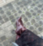 ASOS DESIGN Curve Crimson pull-on kitten heeled knee boots in burgundy