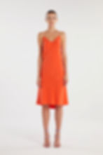 Midi slip dress του Άγγελου Μπράτη. Περισσότερα στο angelosbratis.com